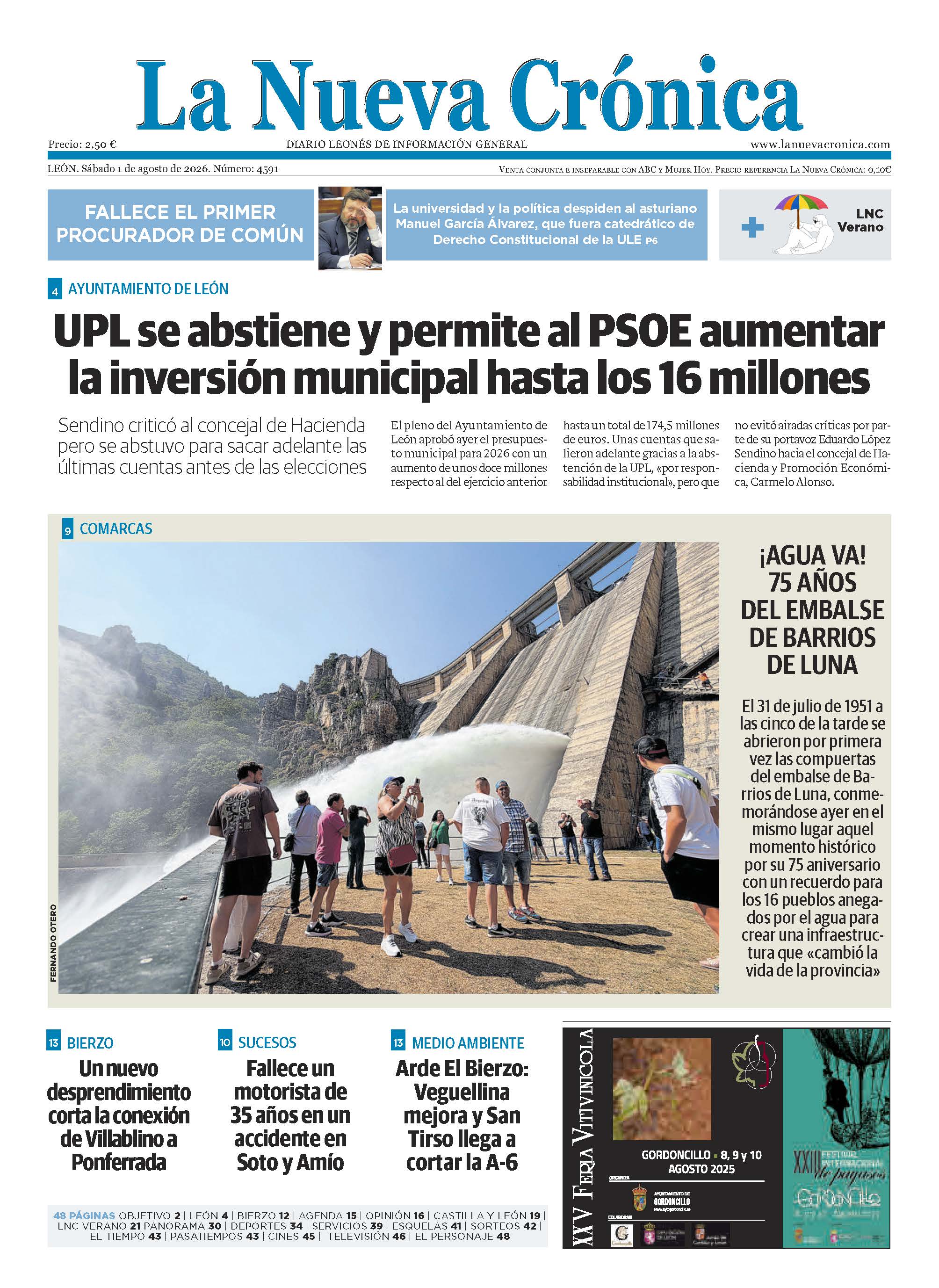 01 08 2026 La Nueva Crónica