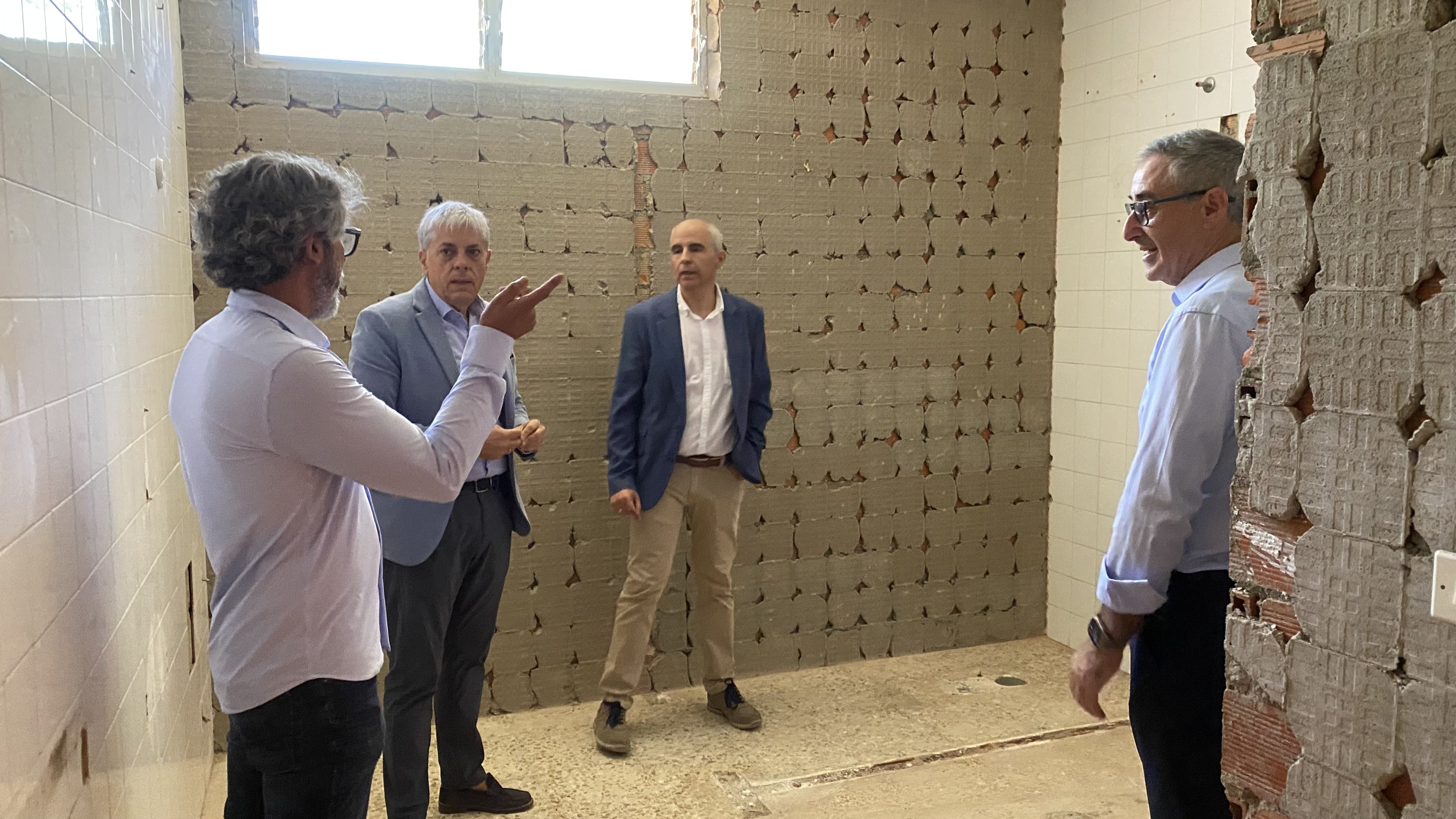 Reformas en el colegio de Veguellina de Órbigo. |L.N.C.