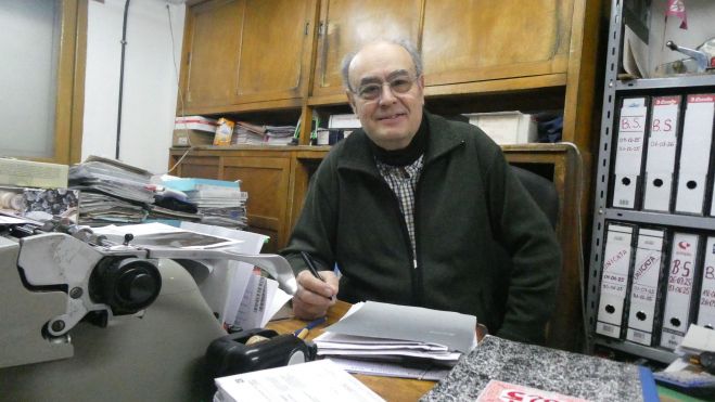 José Manuel Antoñanzas, uno de los responsables de los almacenes. GREGORIO FERNÁNDEZ CASTAÑÓN José Manuel Antoñanzas, uno de los responsables de los almacenes. GREGORIO FERNÁNDEZ CASTAÑÓN