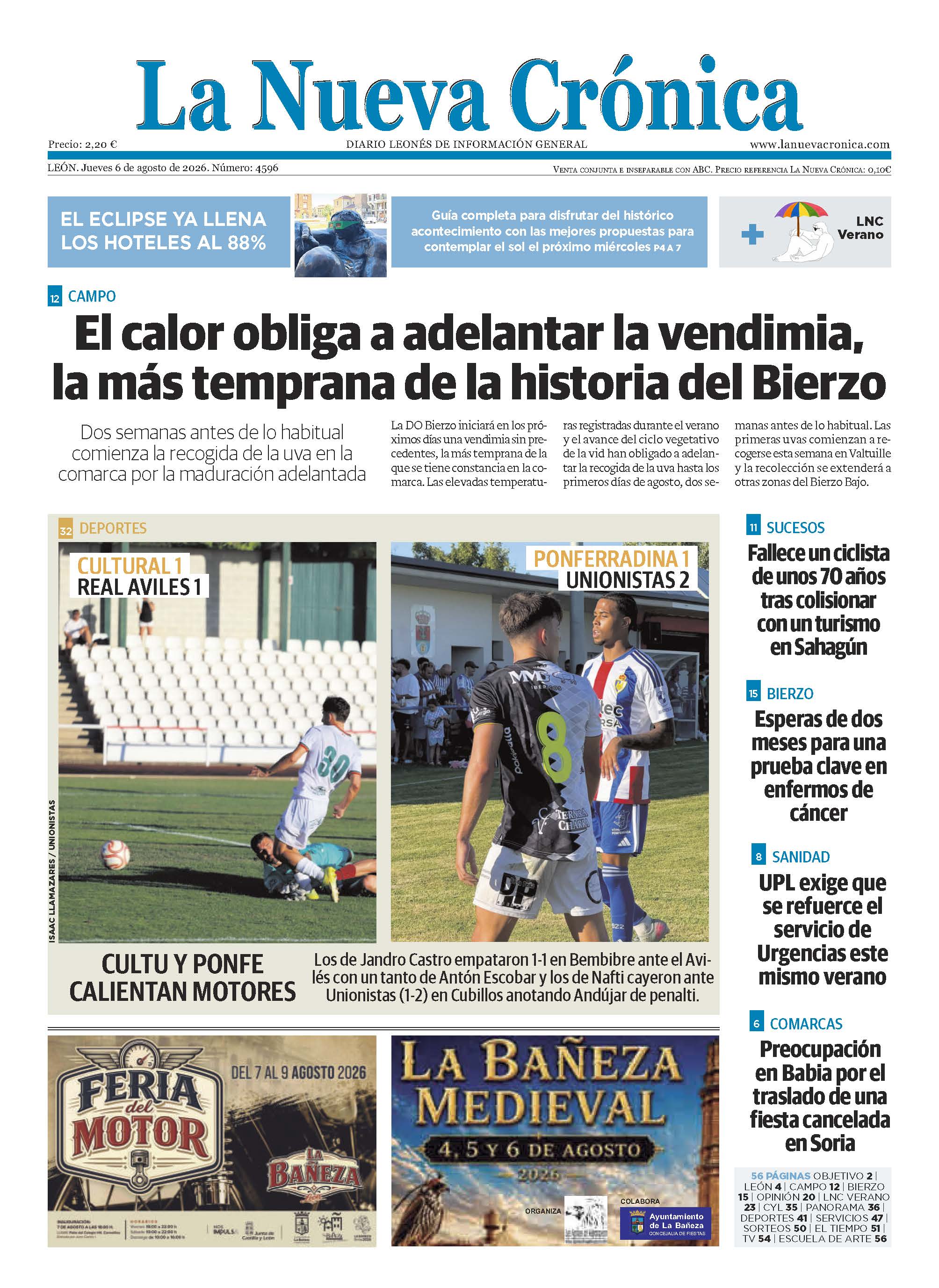 06 08 2026 La Nueva Crónica