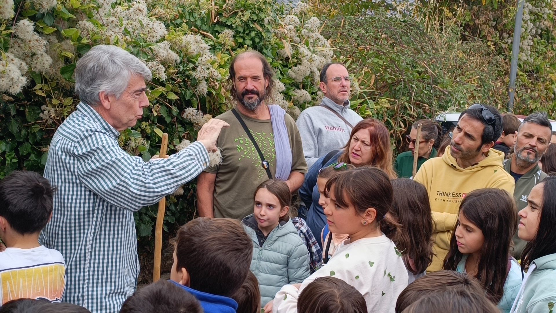 Actividades familiares en Villar de los Mundos.