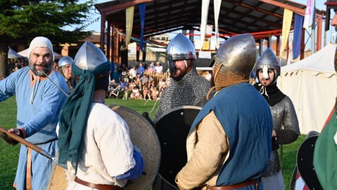 La mayor novedad es el Torneo Internacional de combate medieval. | SAÚL ARÉN La mayor novedad es el Torneo Internacional de combate medieval. | SAÚL ARÉN