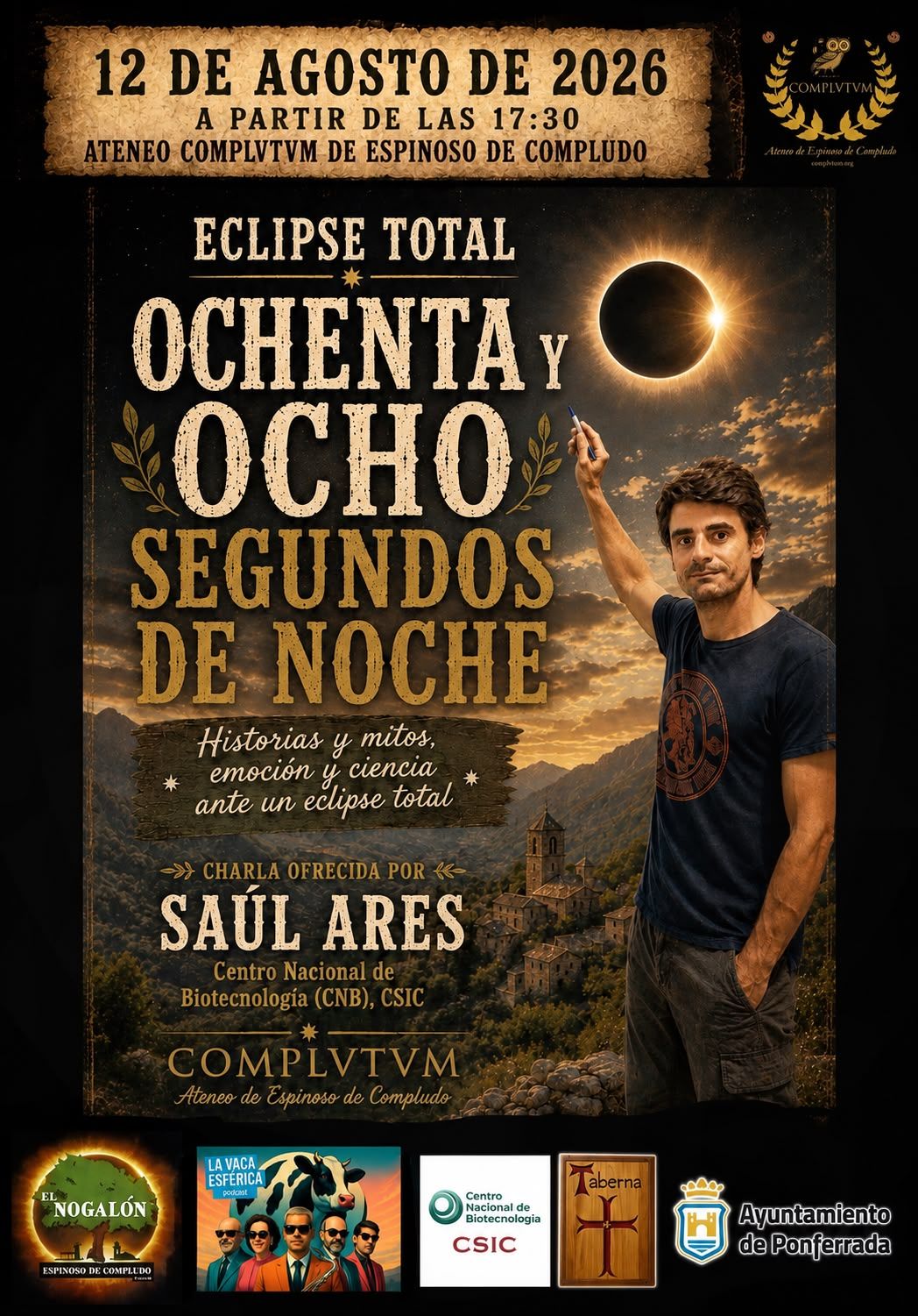 Cartel de la actividad.