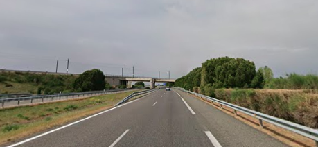 Imagen de archivo de la autovía León-Burgos, en el entorno donde ocurrió el accidente. | L.N.C.