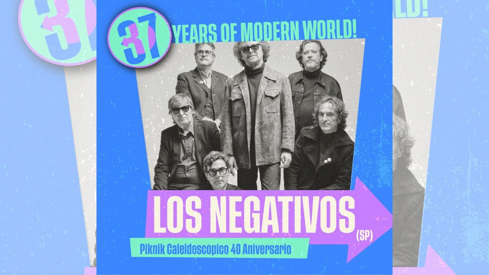 Los Negativos, primera banda confirmada en el Purple Weekend 2026.