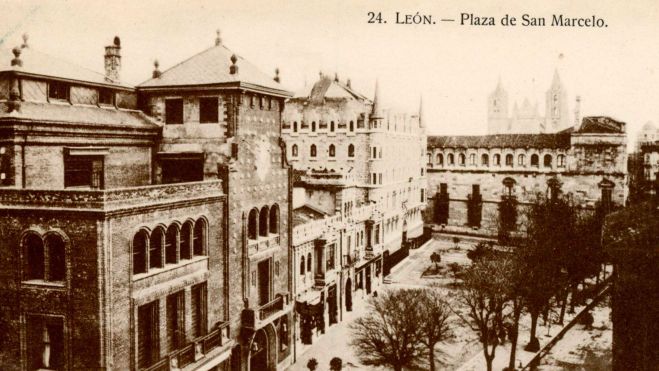 Extraordinaria perspectiva de Pepe Gracia, con el casino en primer término.