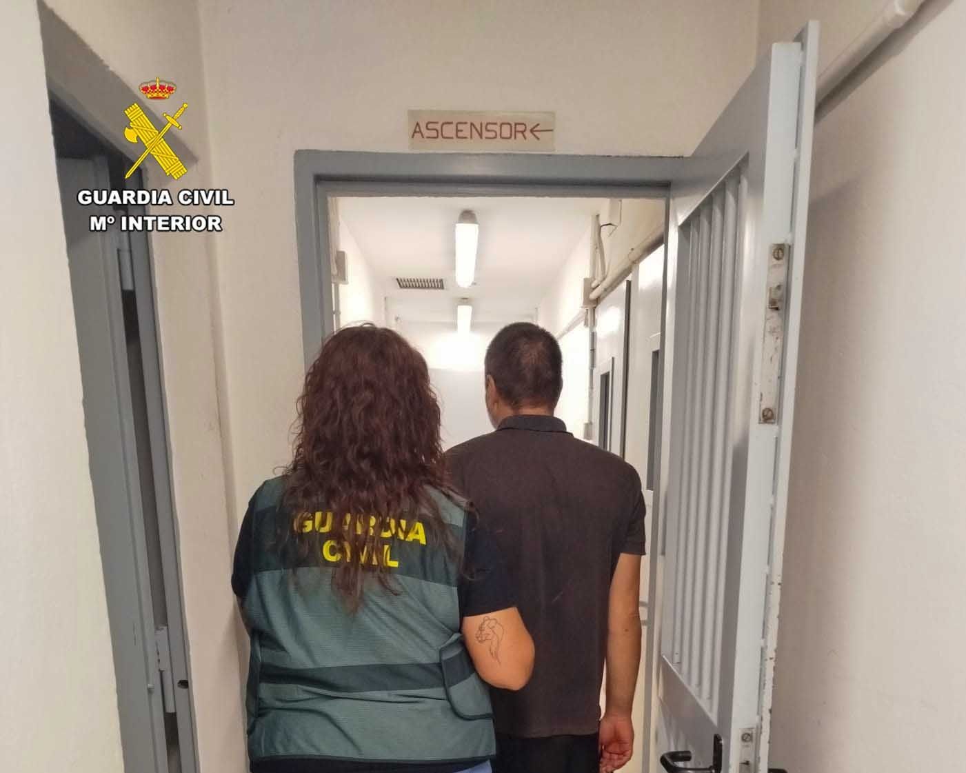 Imagen del detenido. | GUARDIA CIVIL