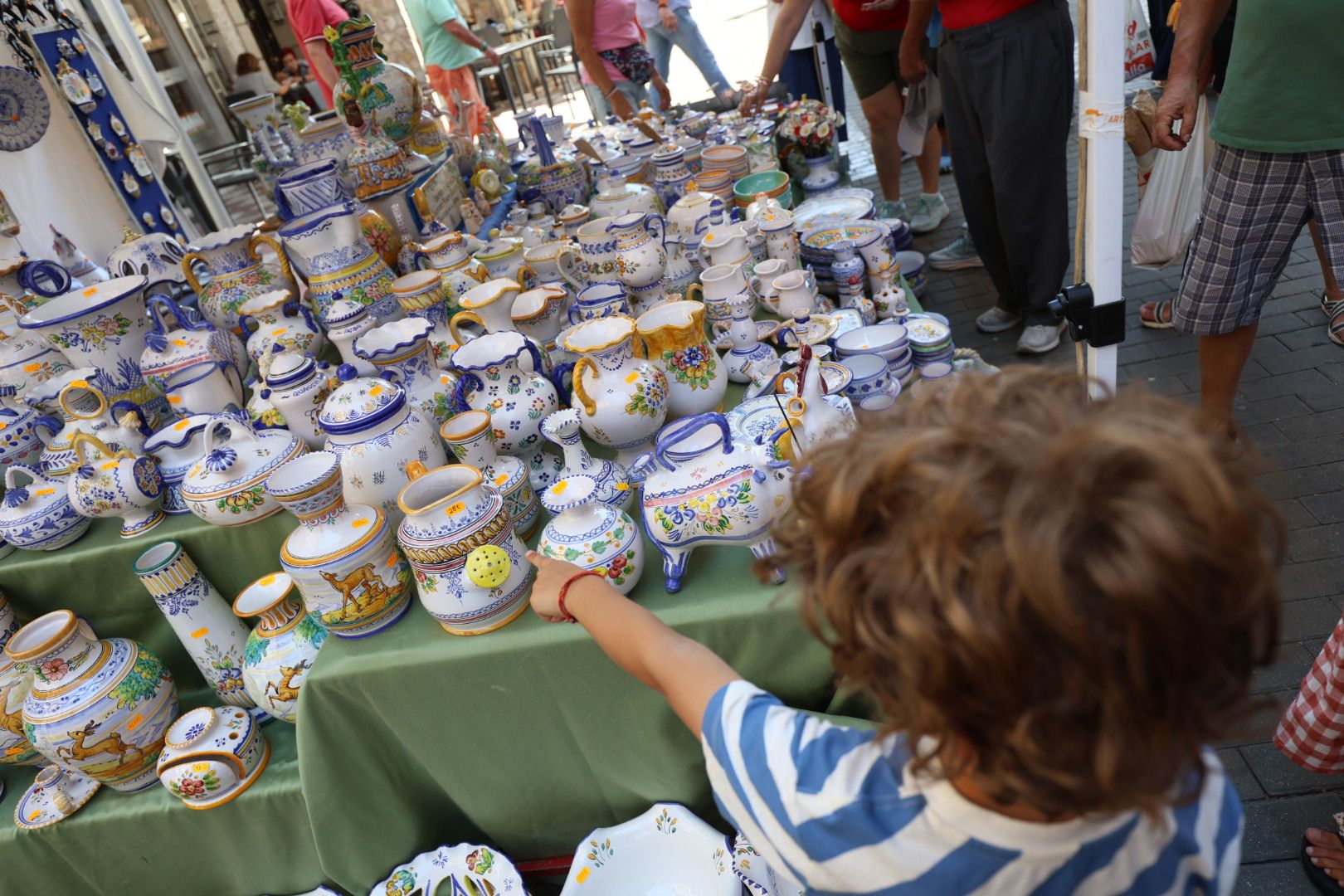 feria alfarería La Bañeza puestos feria alfarería La Bañeza puestos