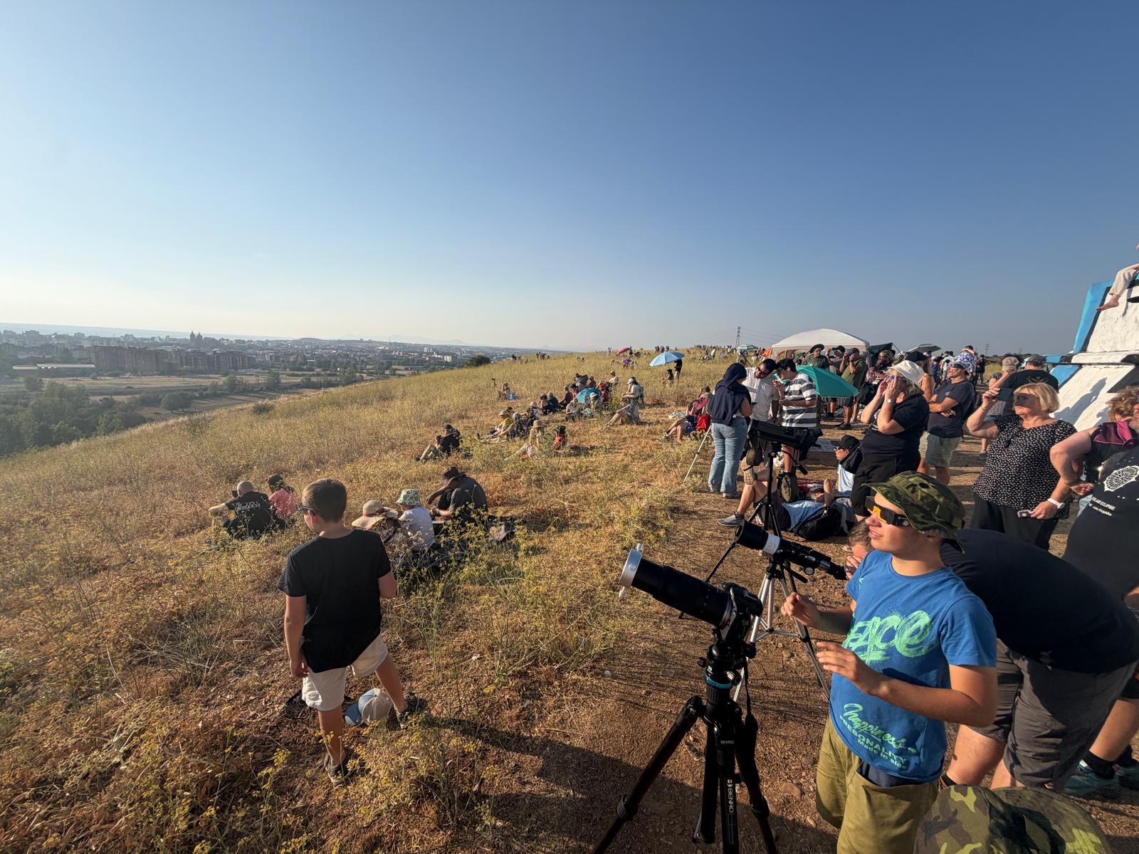 Así se vivió el eclipse total de sol desde la provincia de León (31)