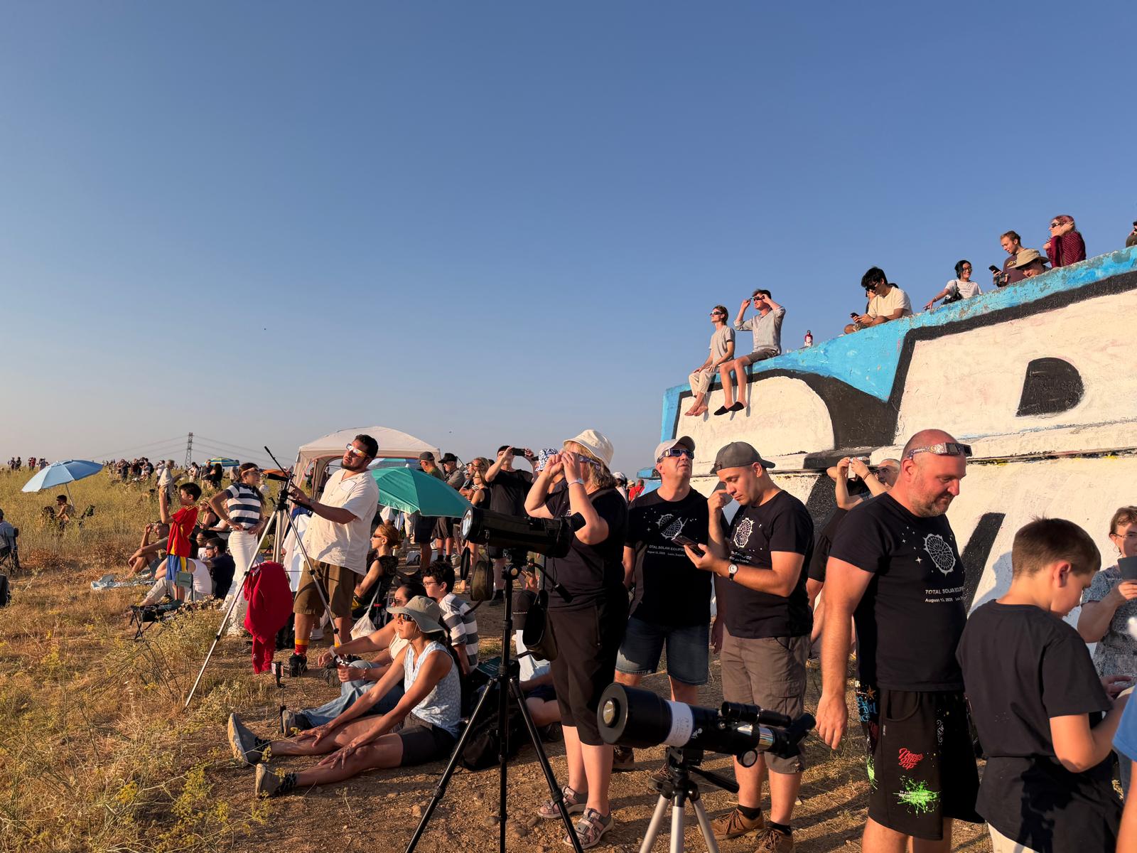 Así se vivió el eclipse total de sol desde la provincia de León (40)