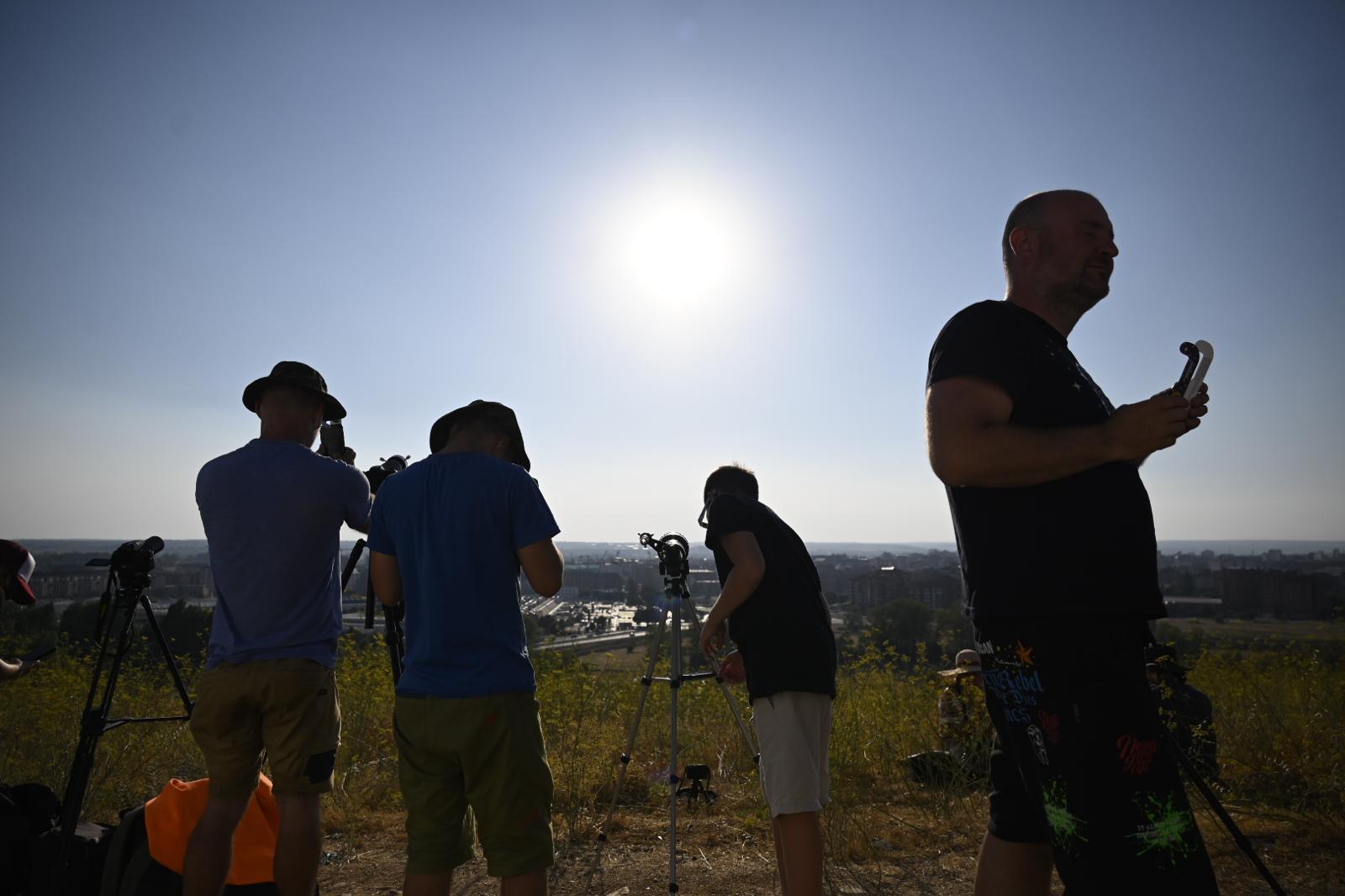 Así se vivió el eclipse total de sol desde la provincia de León (47)