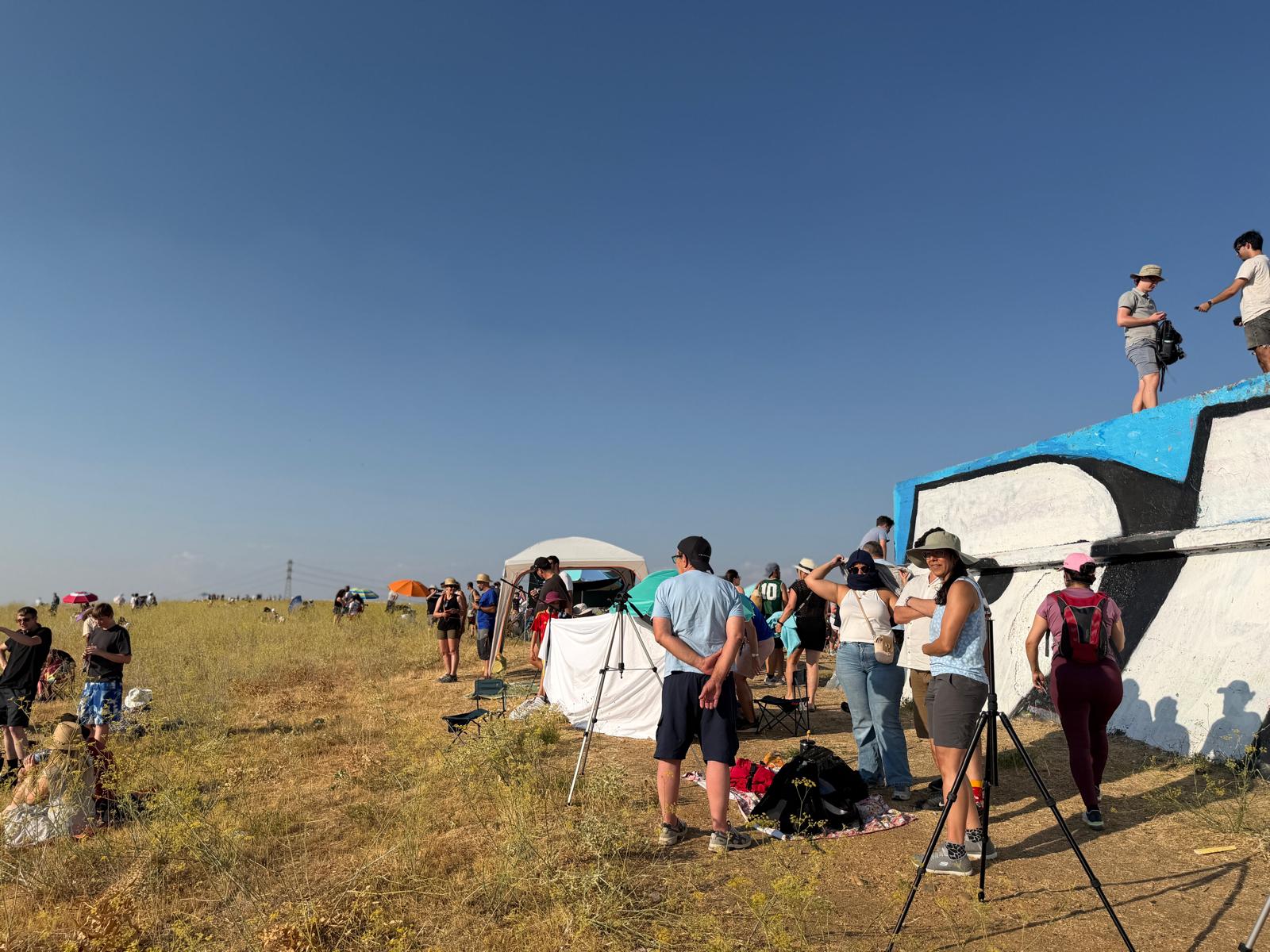 Así se vivió el eclipse total de sol desde la provincia de León (20)