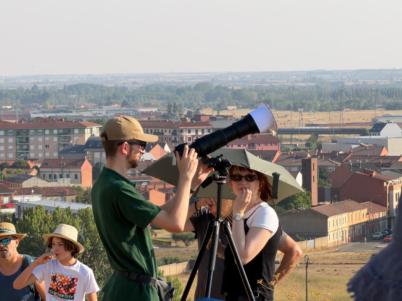 Así se vivió el eclipse total de sol desde la provincia de León (21)
