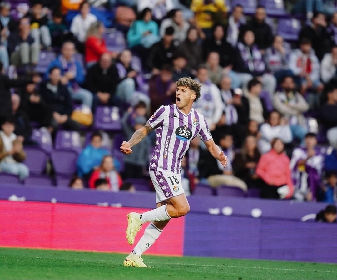 Jorge Delgado se convierte en el delantero que tanto ha buscado la Cultural. REAL VALLADOLID