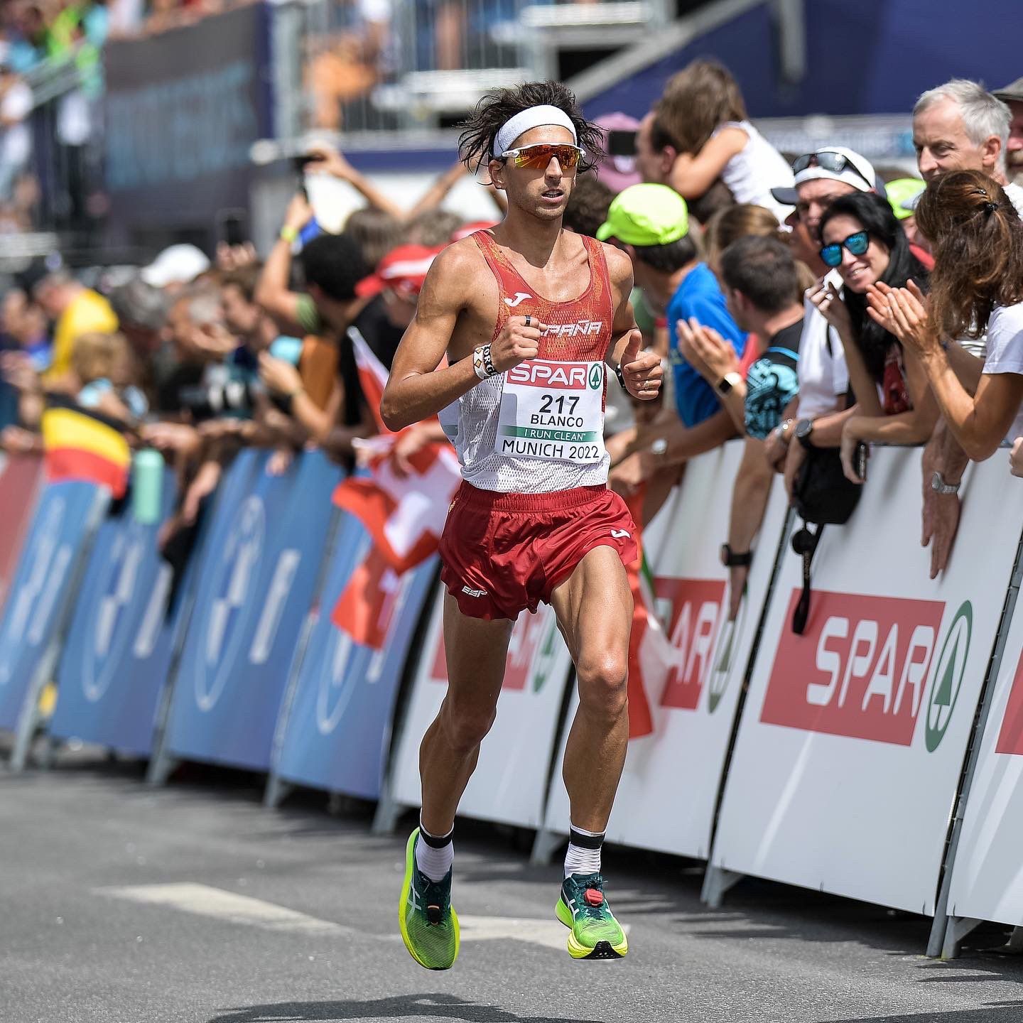 Jorge Blanco correrá este domingo en el Europeo de Birmingham. SPORTMEDIA