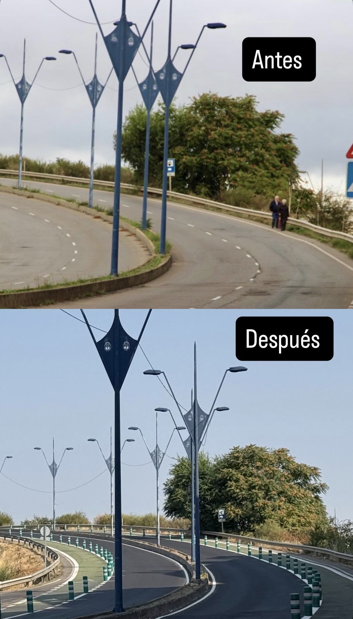 Antes y despues del puente de Azorín | L.N.C. Antes y despues del puente de Azorín | L.N.C.
