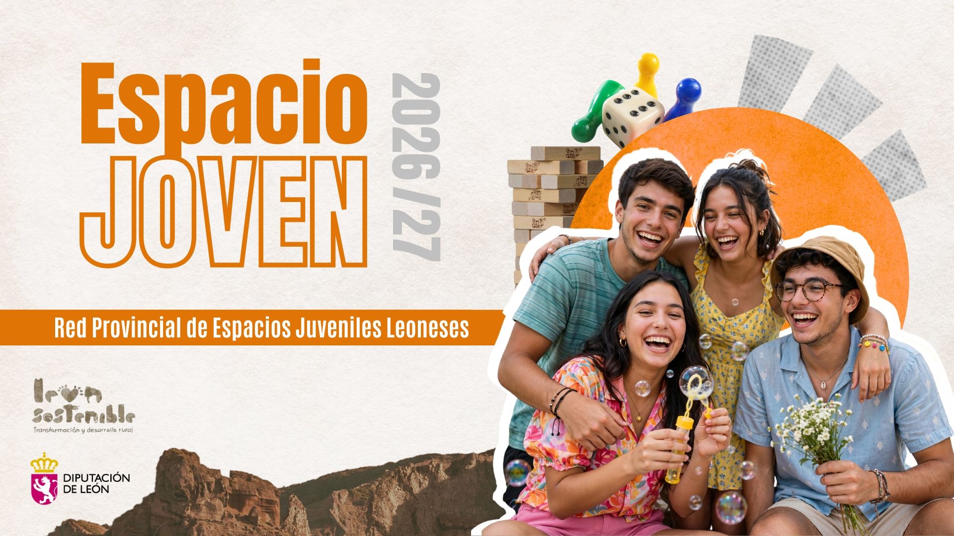 Cartel de la sexta edición del programa 'Espacio Joven'. | L.N.C. Cartel de la sexta edición del programa 'Espacio Joven'. | L.N.C.
