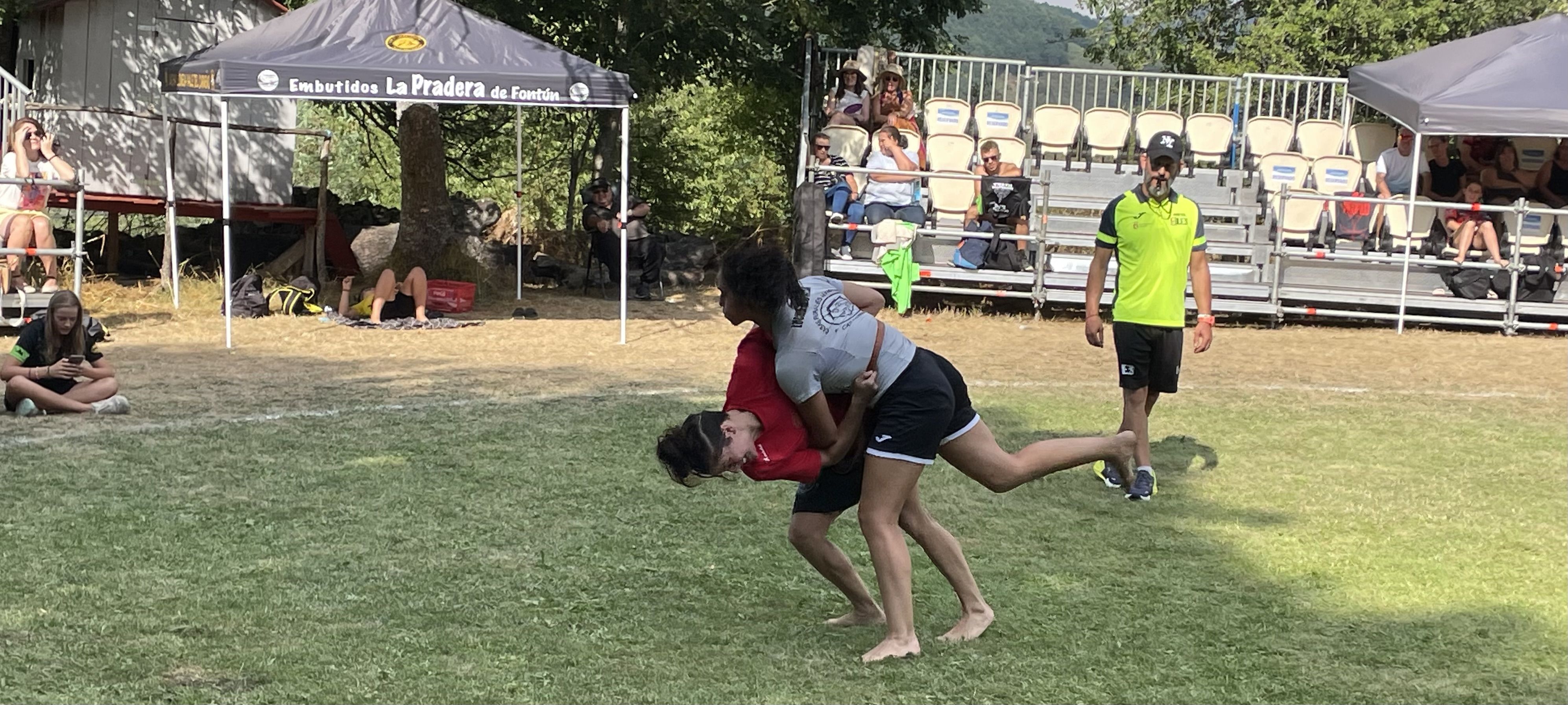 Segundo corro de Marta Llamazares y ya se metió en la final con la vallecana Estrella / F. FERNÁNDEZ