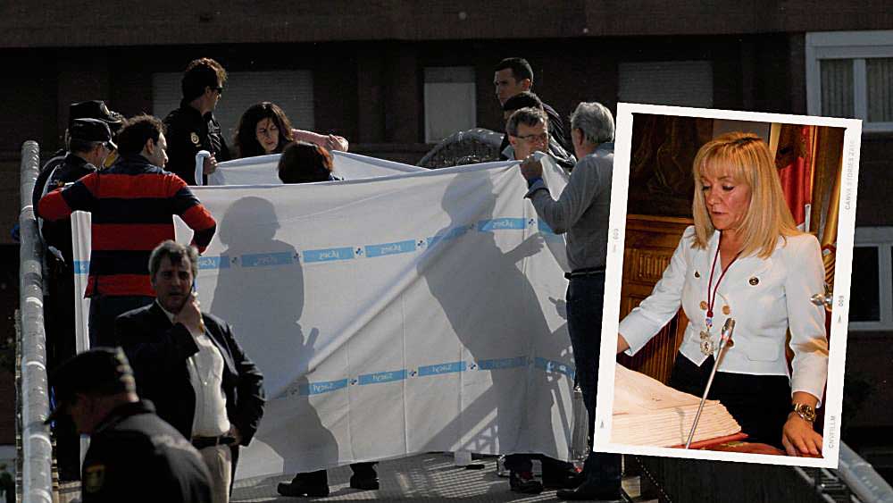 La imagen del puente en el que fue abatida Isabel Carrasco es una de las más repetidas de la ciudad. | L.N.C.