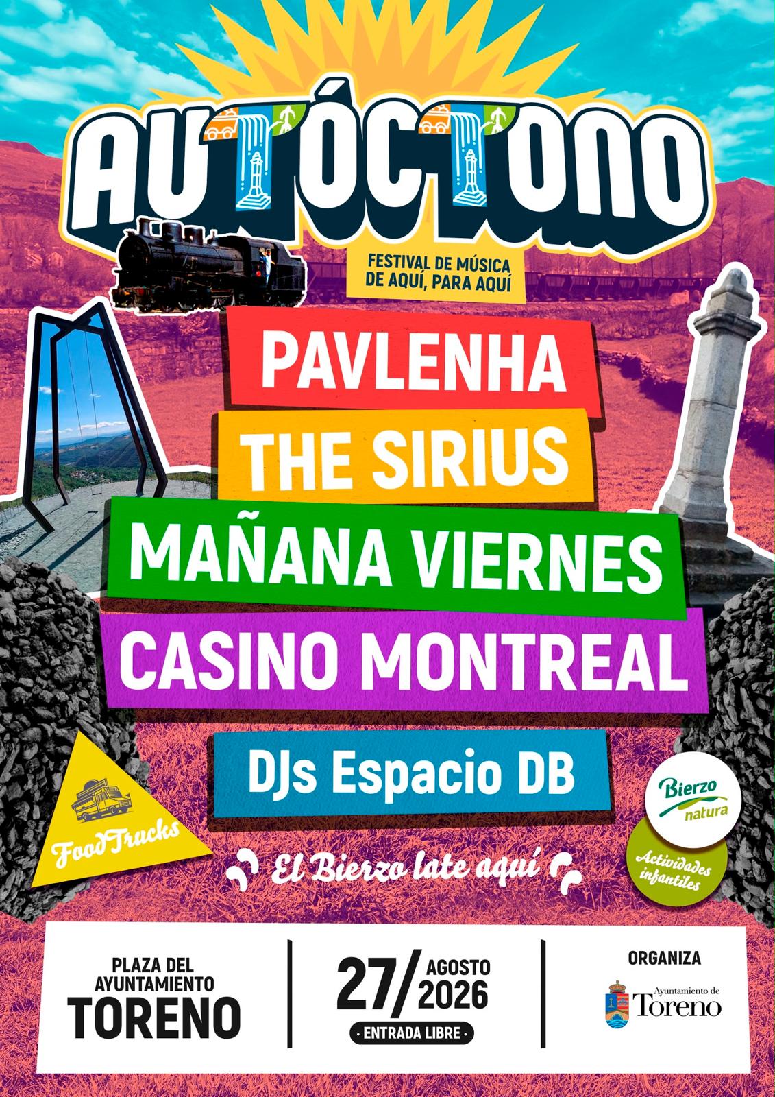 Cartel del Festival Autóctono.