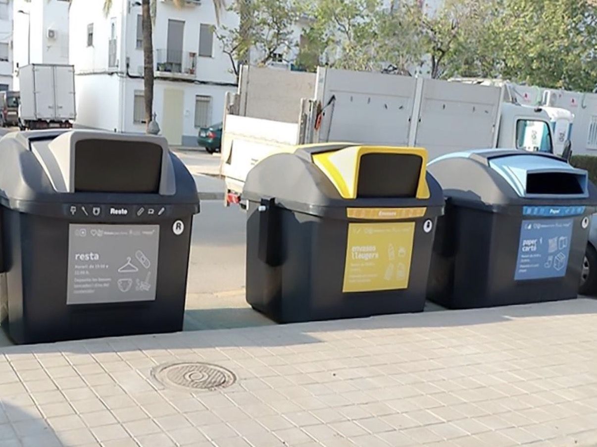 Modelo de los contenedores que el Ayuntamiento de San Andrés pretende instalar en el barrio de Pinilla. | L.N.C.