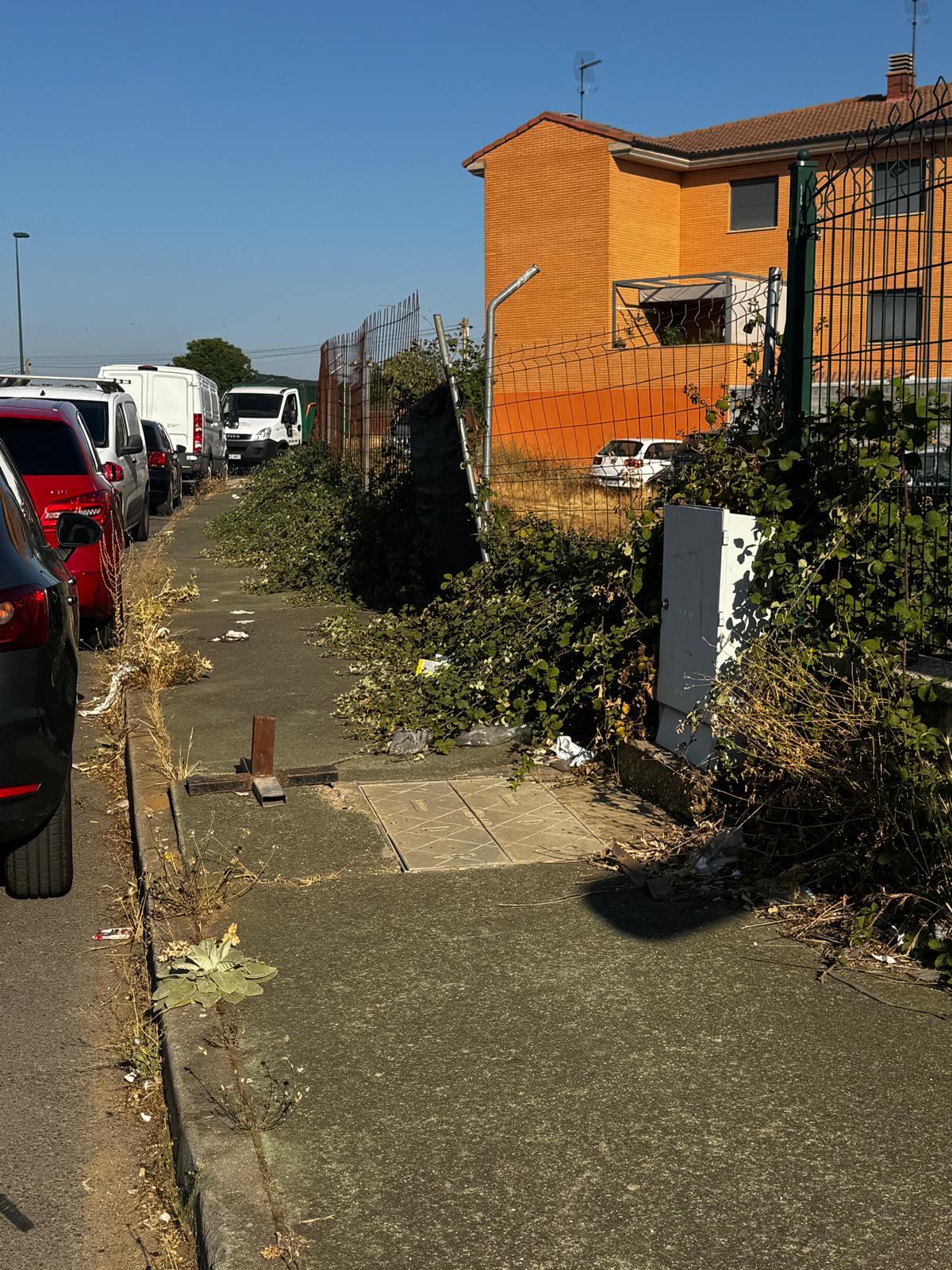 Estado actual del polígono de Trobajo del Camino 