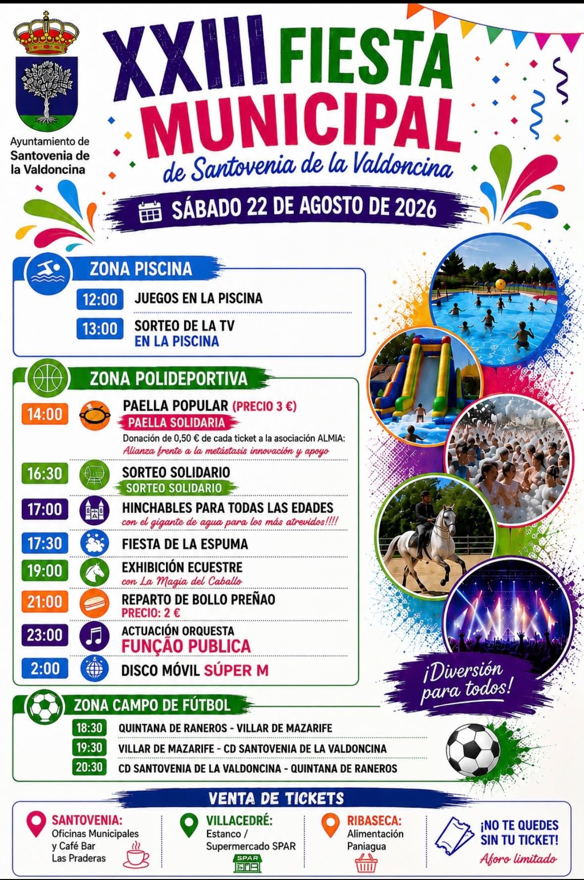 Programa completo de la f