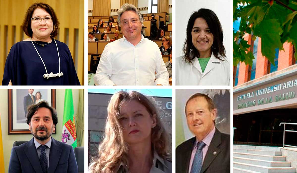 Algunos de los profesores del primer curso de Medicina en la ULE. | L.N.C.