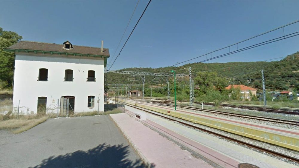 Estación donde se perfila el futuro Museo sobre el accidente de Torre del Bierzo.