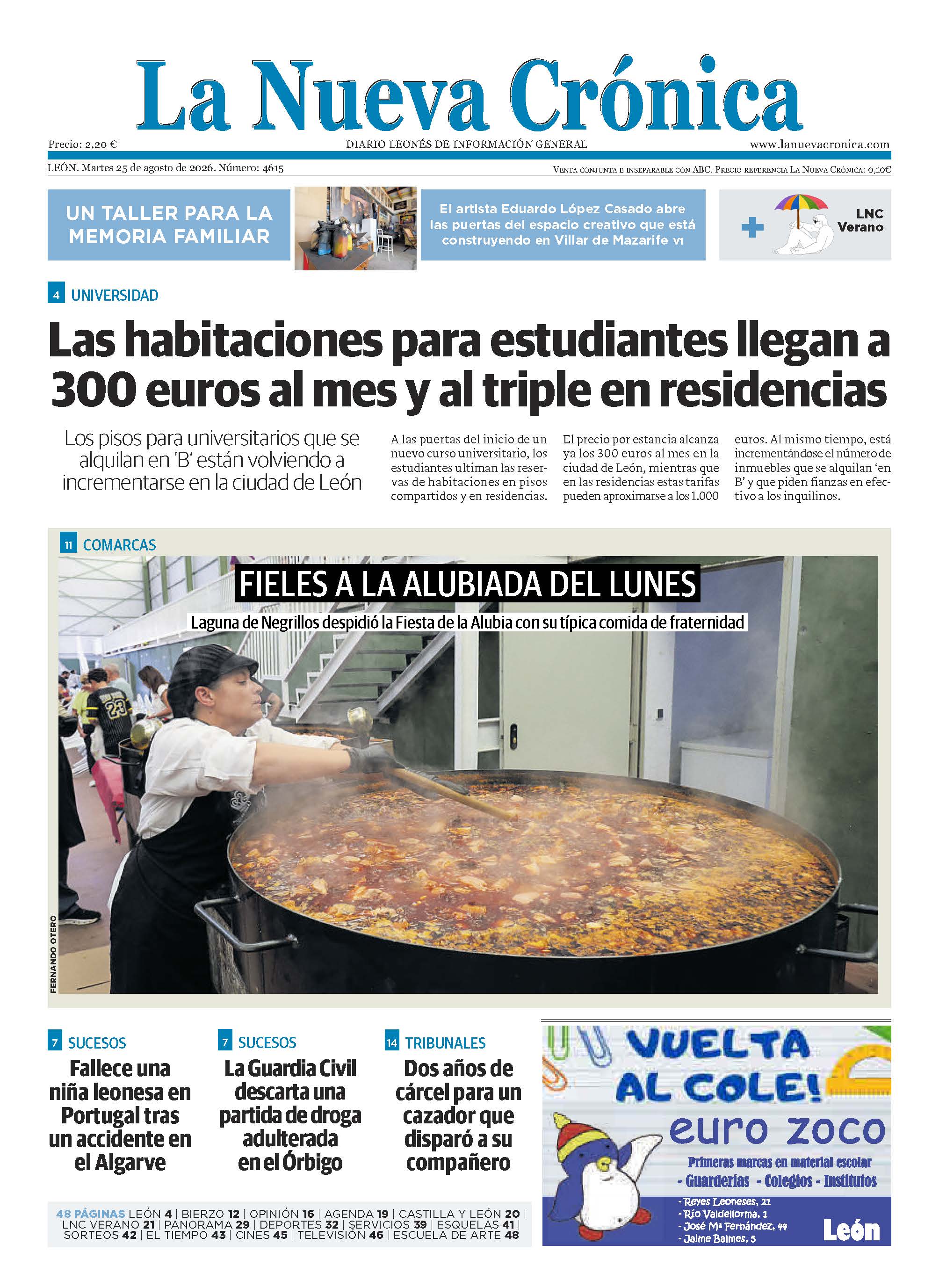 25 08 2026 la Nueva Crónica