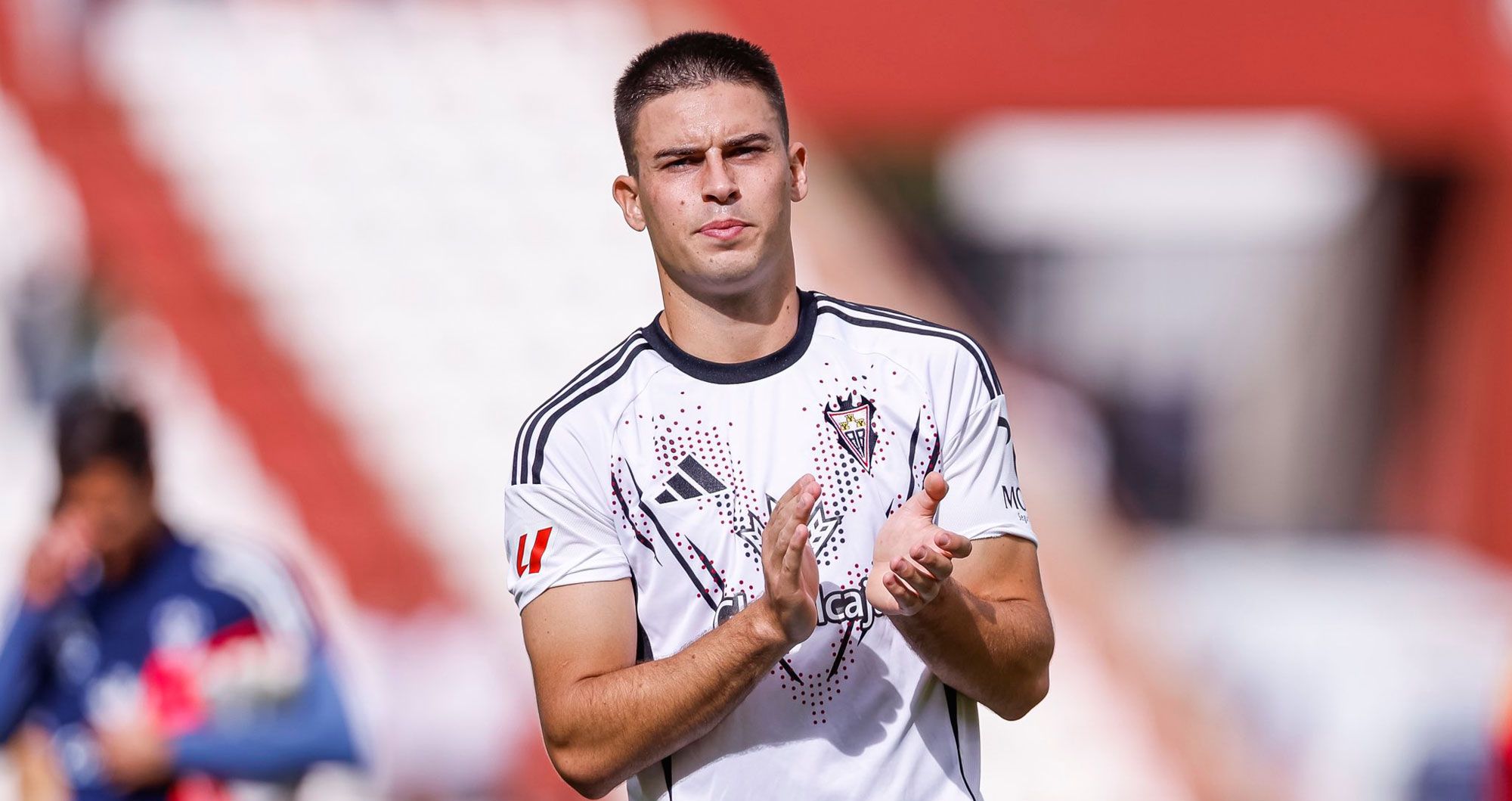 Javi Moreno, durante un encuentro con el Albacete. | ALBACETE BALOMPIÉ