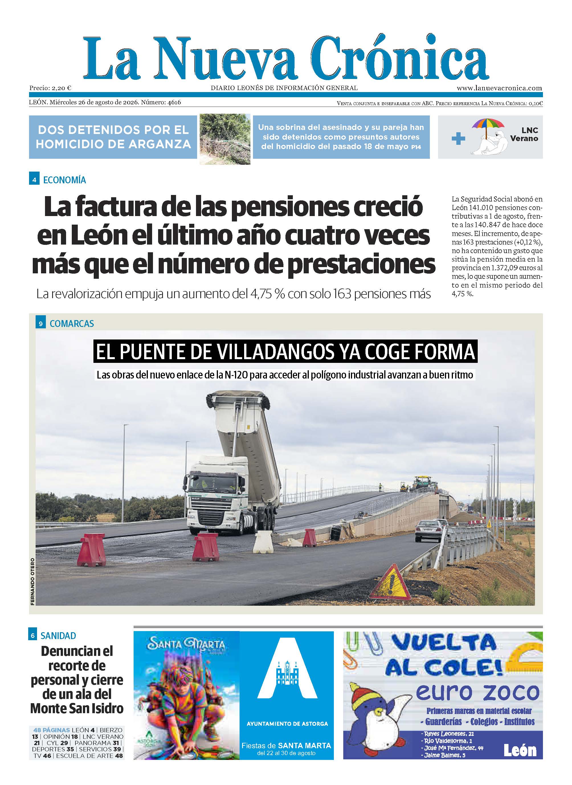 26 08 2026 La Nueva Crónica