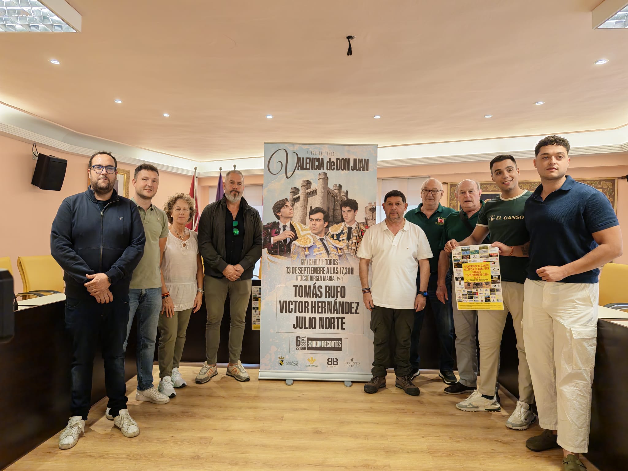 Presentación este miércoles de la corrida de toros en el Ayuntamiento coyantino. | A. R. Presentación este miércoles de la corrida de toros en el Ayuntamiento coyantino. | A. R.