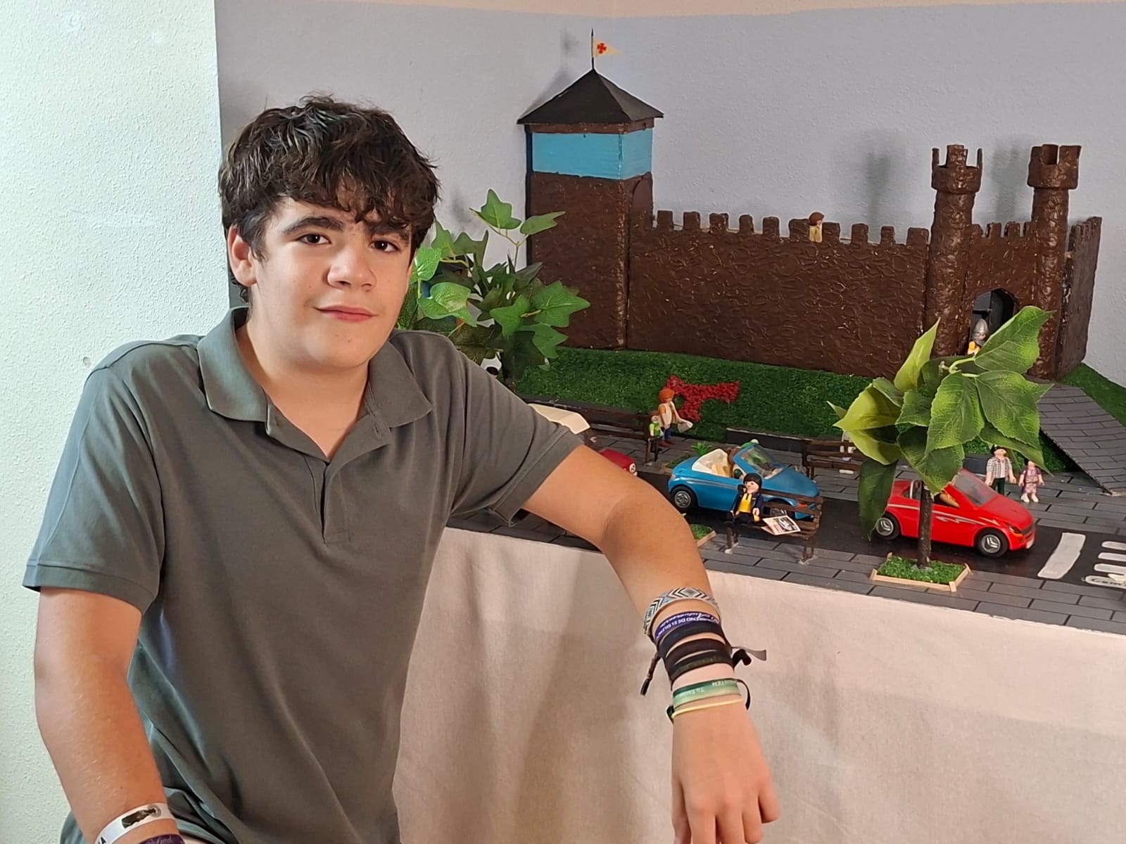 Antonio Fernández Ortiz es el "arquitecto" de esa ciudad en miniatura.