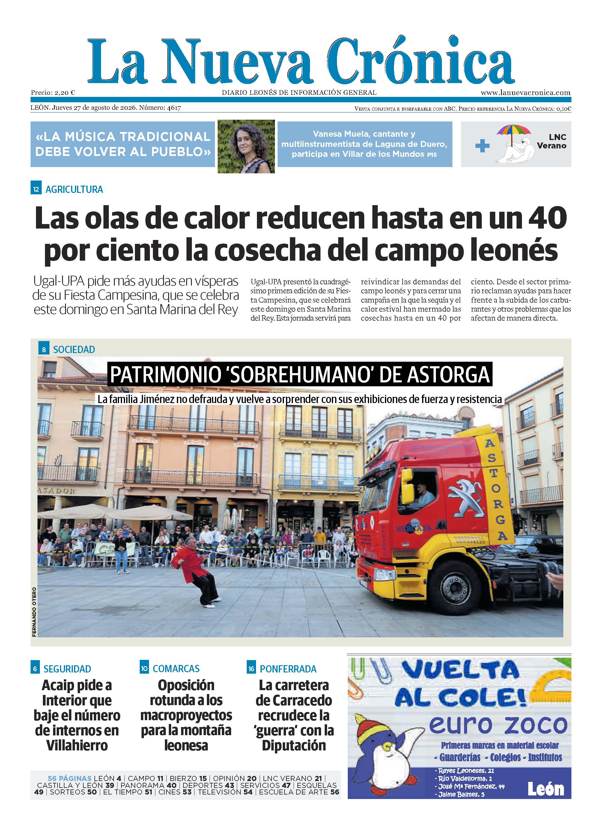 27 08 2026 La Nueva Crónica