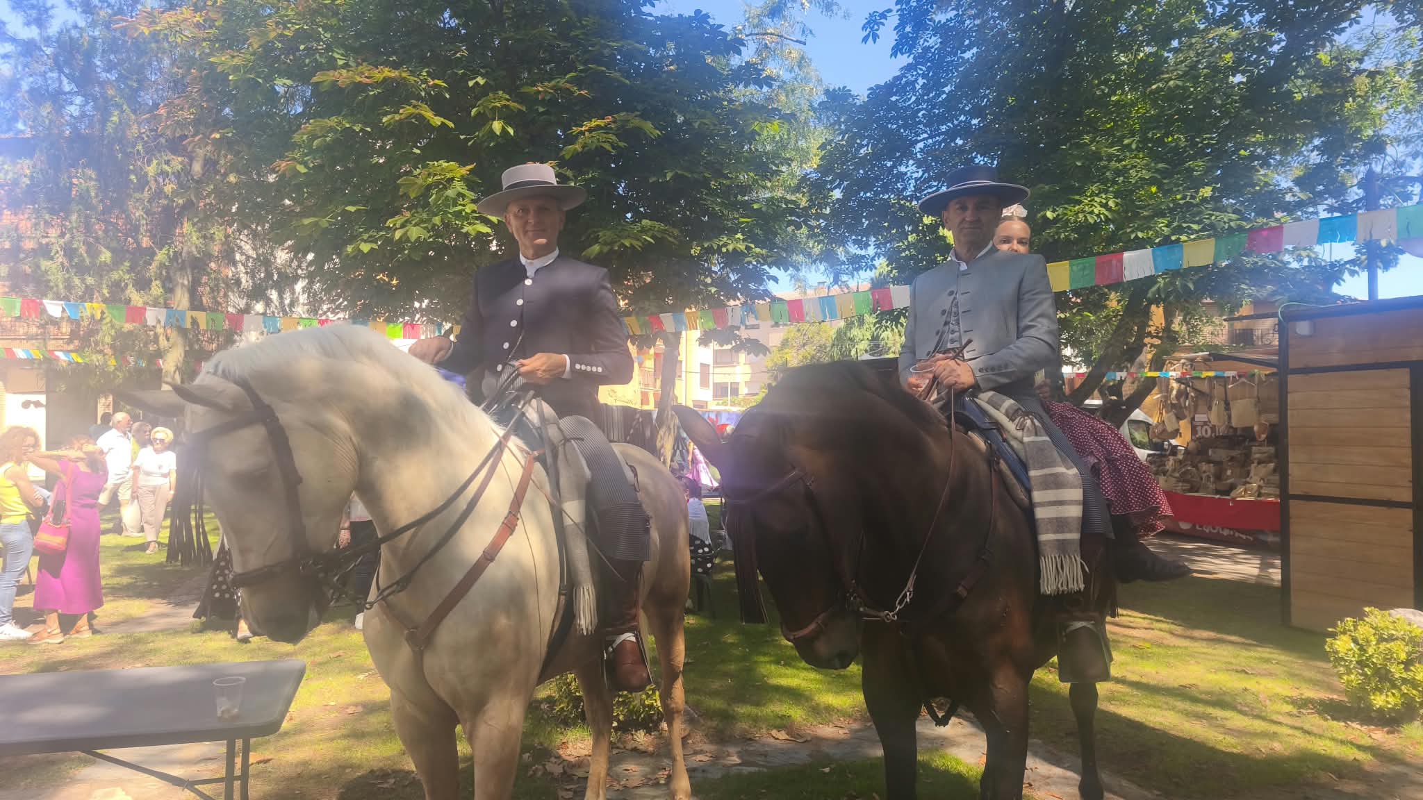 Los caballos tampoco se perdieron este sábado la cita. Los caballos tampoco se perdieron este sábado la cita.