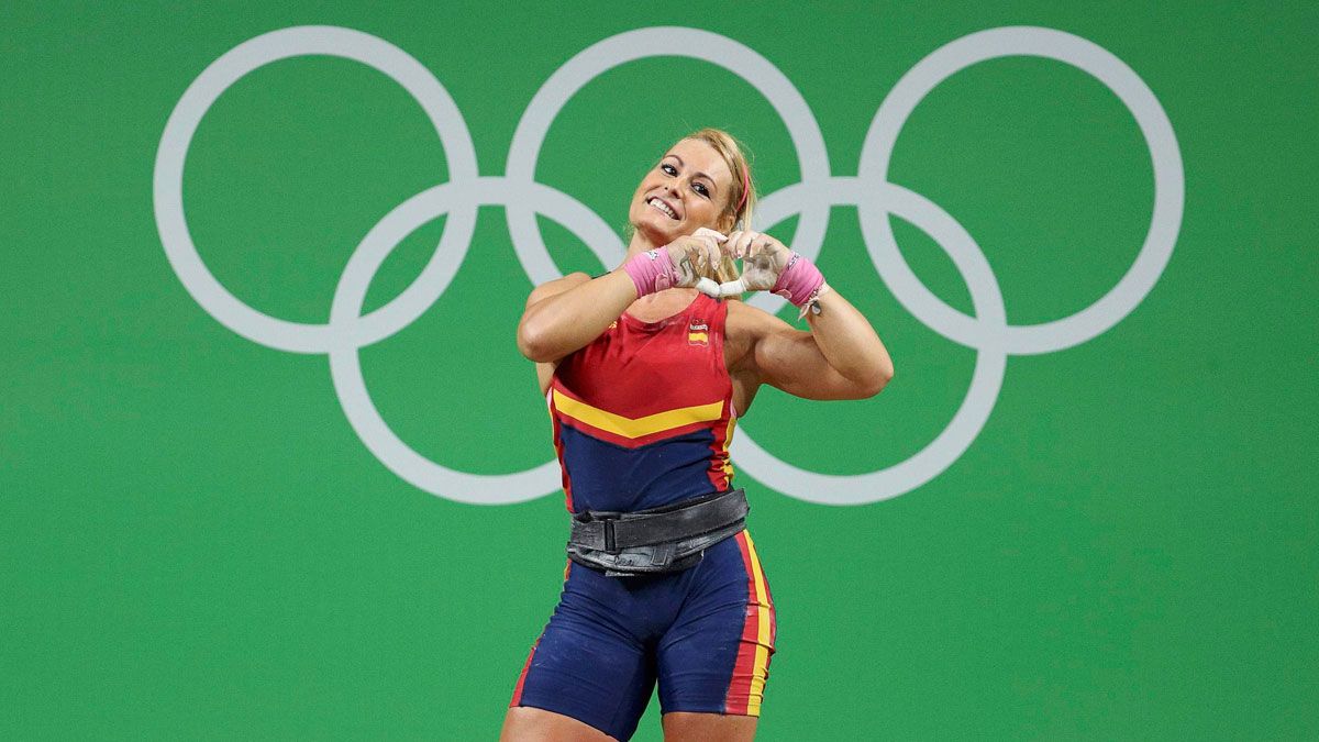 a haltera berciana Lydia Valentín recibirá esta tarde la Medalla de Oro al Mérito Deportivo de la Diputación de León.