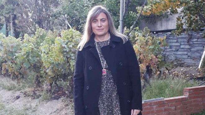 Susana Carbajo, de 50 años, entró con 18 años en una empresa pizarrera y no ha cambiado de oficio Susana Carbajo, de 50 años, entró con 18 años en una empresa pizarrera y no ha cambiado de oficio
