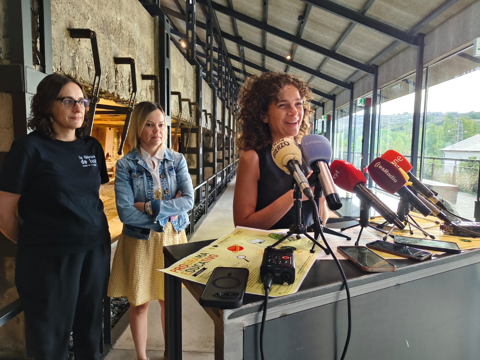 Presentación de las actividades en el Museo de la Energía. | MAR IGLESIAS