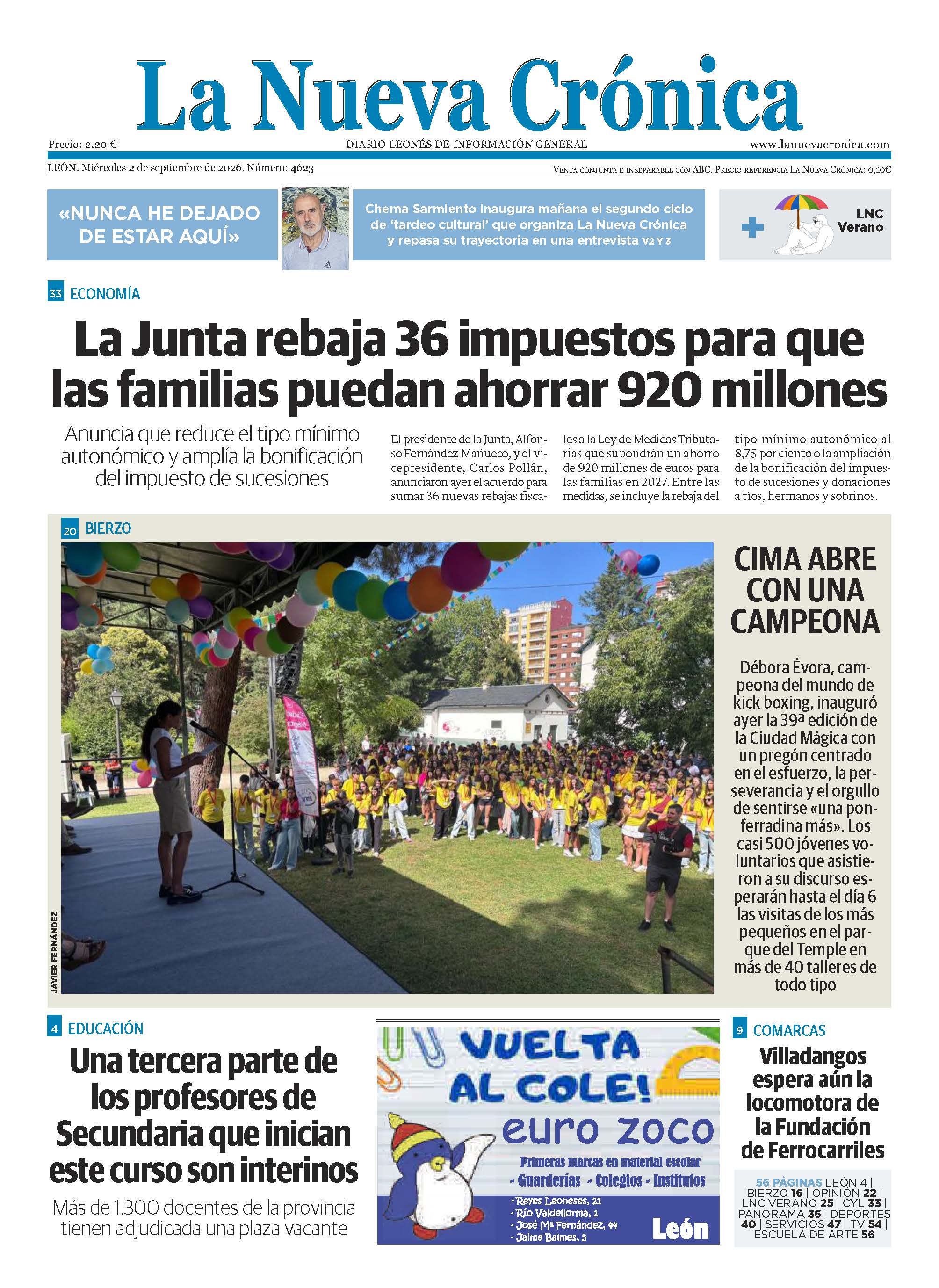 02 09 2026 La Nueva Crónica
