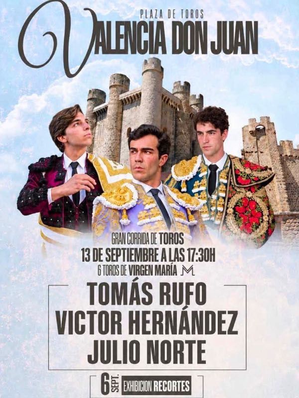 Cartel de la corrida. Cartel de la corrida.