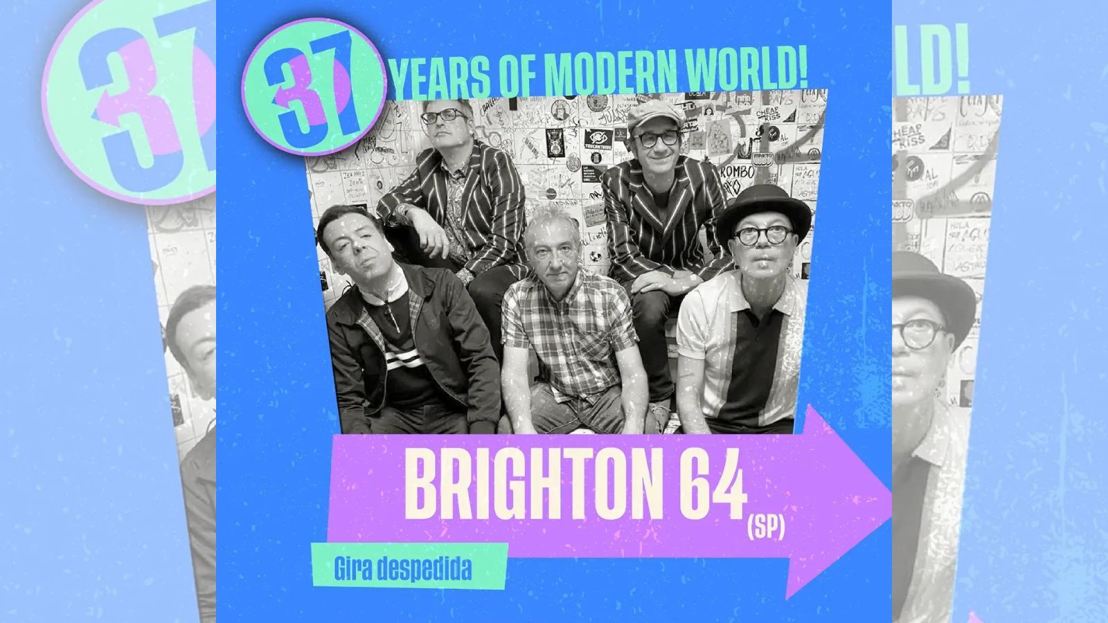 Brighton 64 se suma al cartel del Purple Weekend.