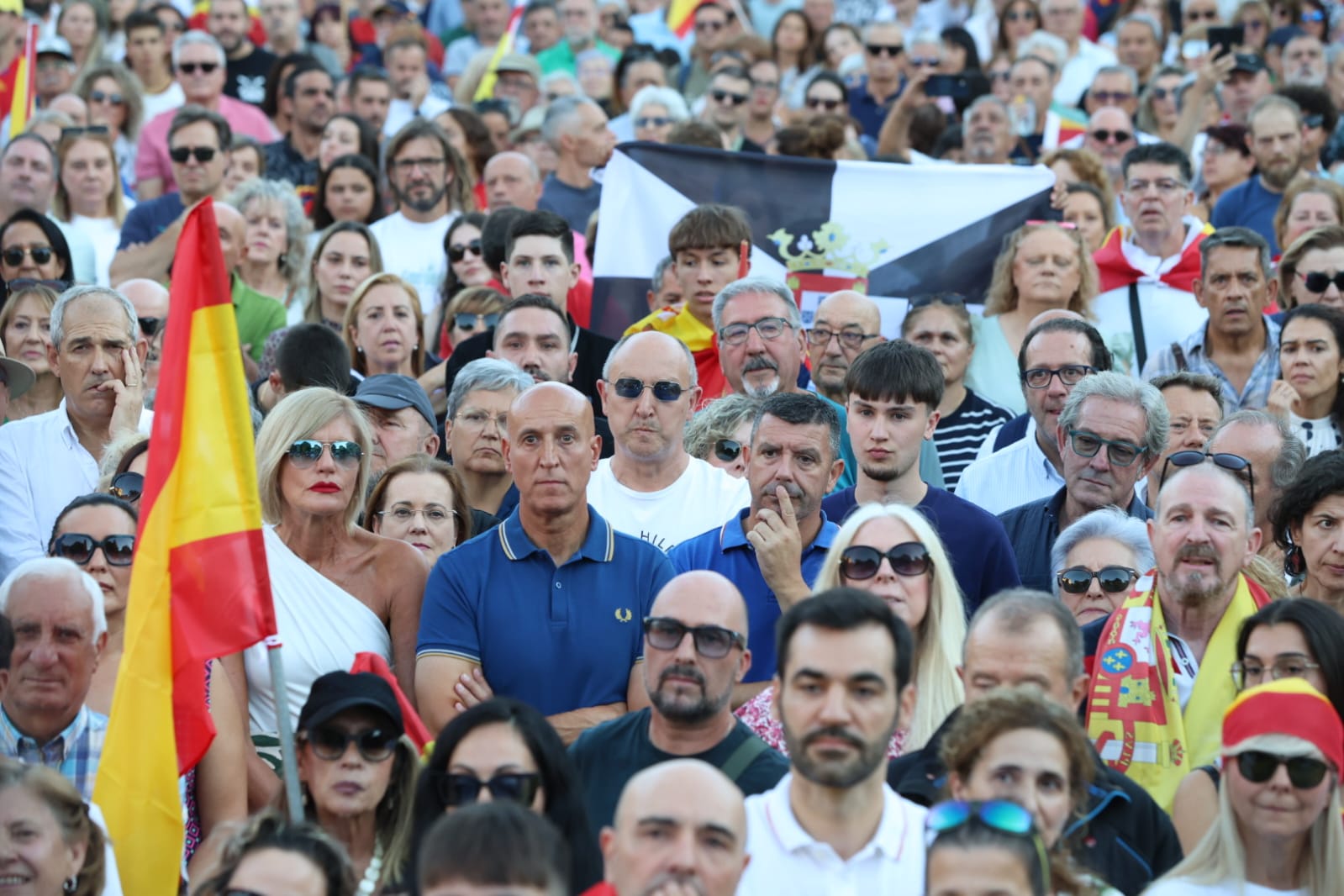 La concentración por Ceuta en León, en imágenes 