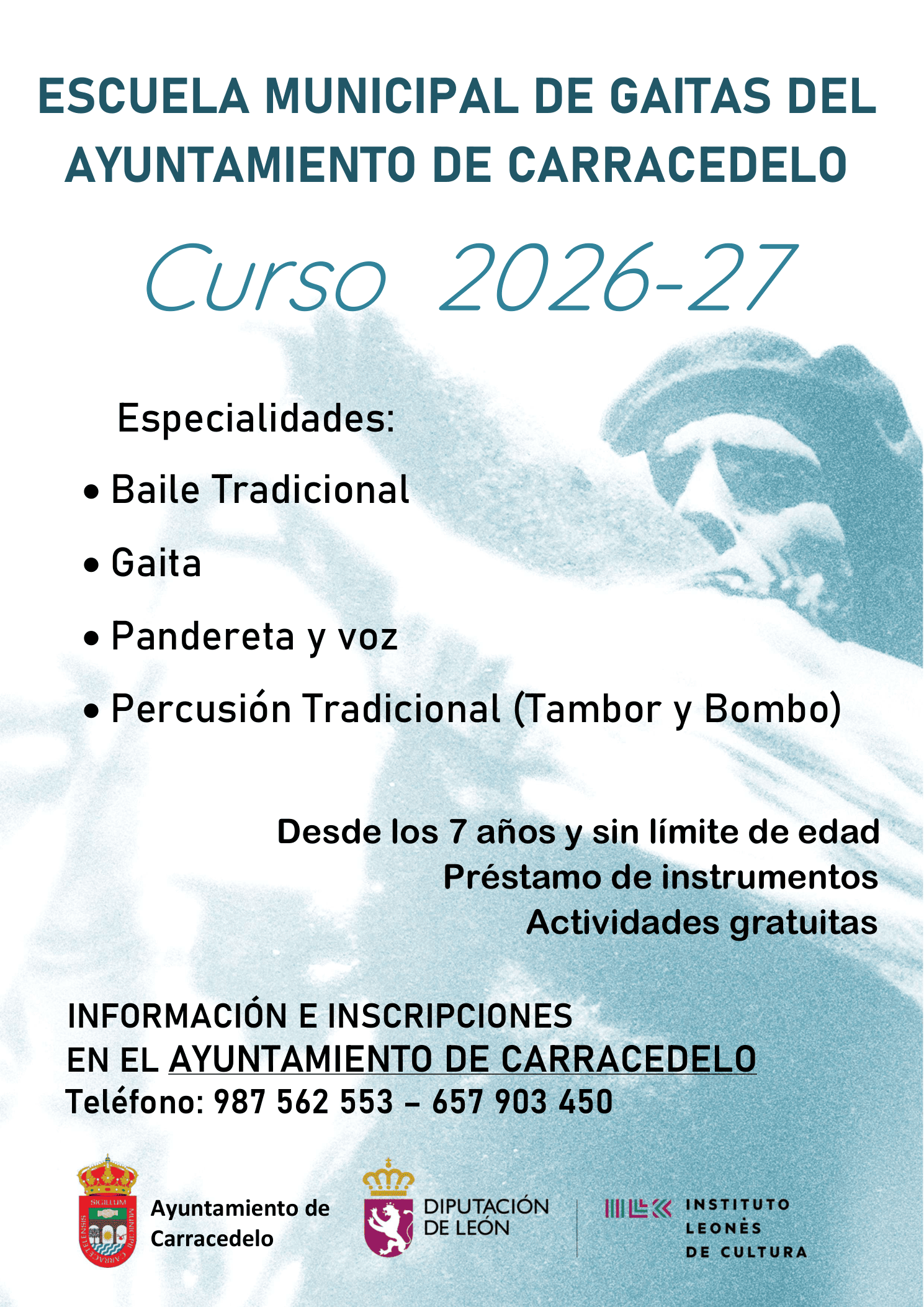 Cartel del curso organizado en Carracedelo. Cartel del curso organizado en Carracedelo.