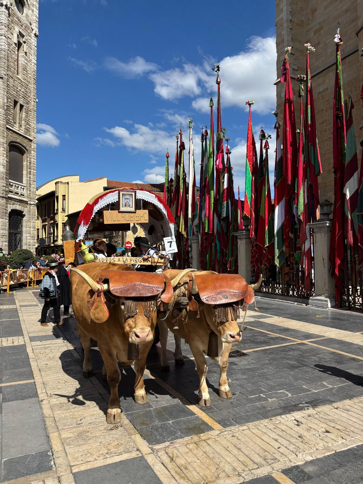 Desfile de Carros Engalanados y Pendones de San Froilán | L.N.C.