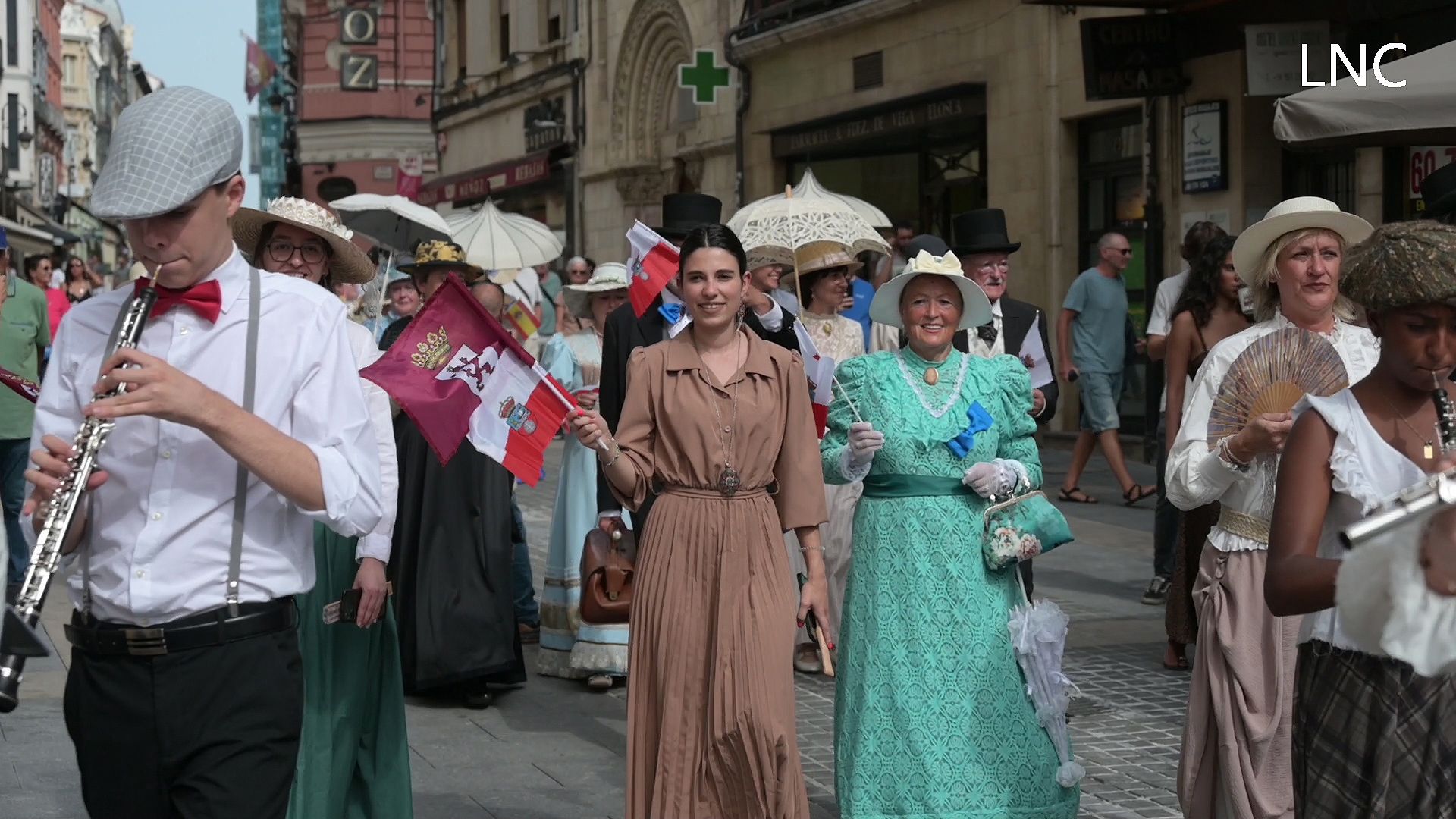 Inauguración V Feria Modernista de León Inauguración V Feria Modernista de León