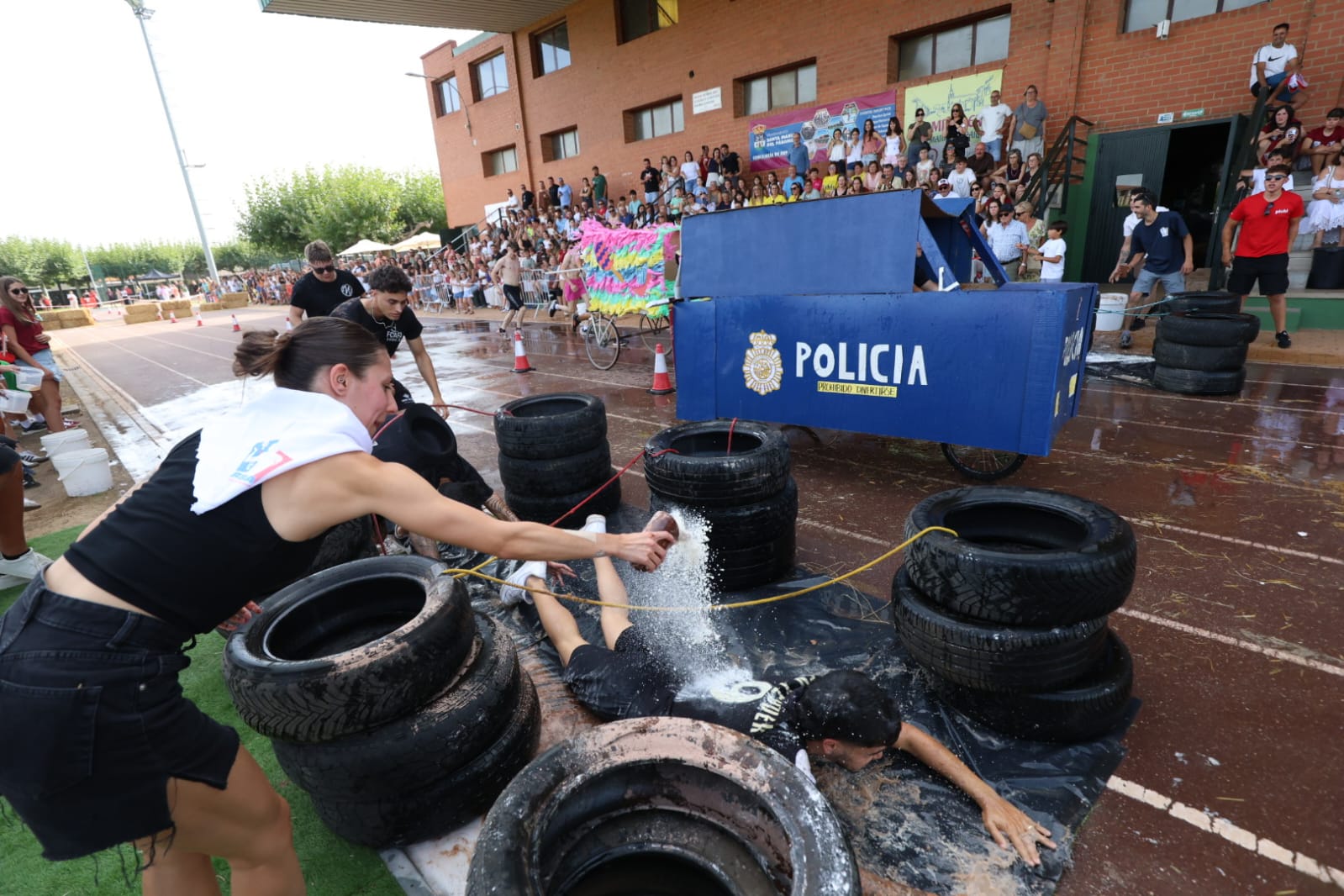 Carrera de camas en Santa María del Páramo Carrera de camas en Santa María del Páramo