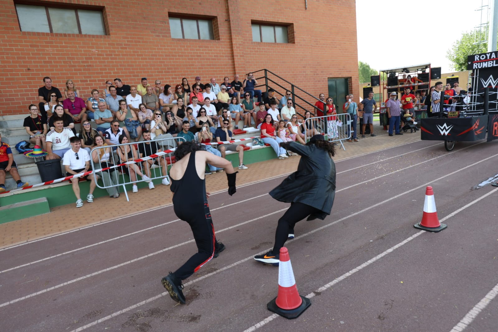Carrera de camas en Santa María del Páramo 