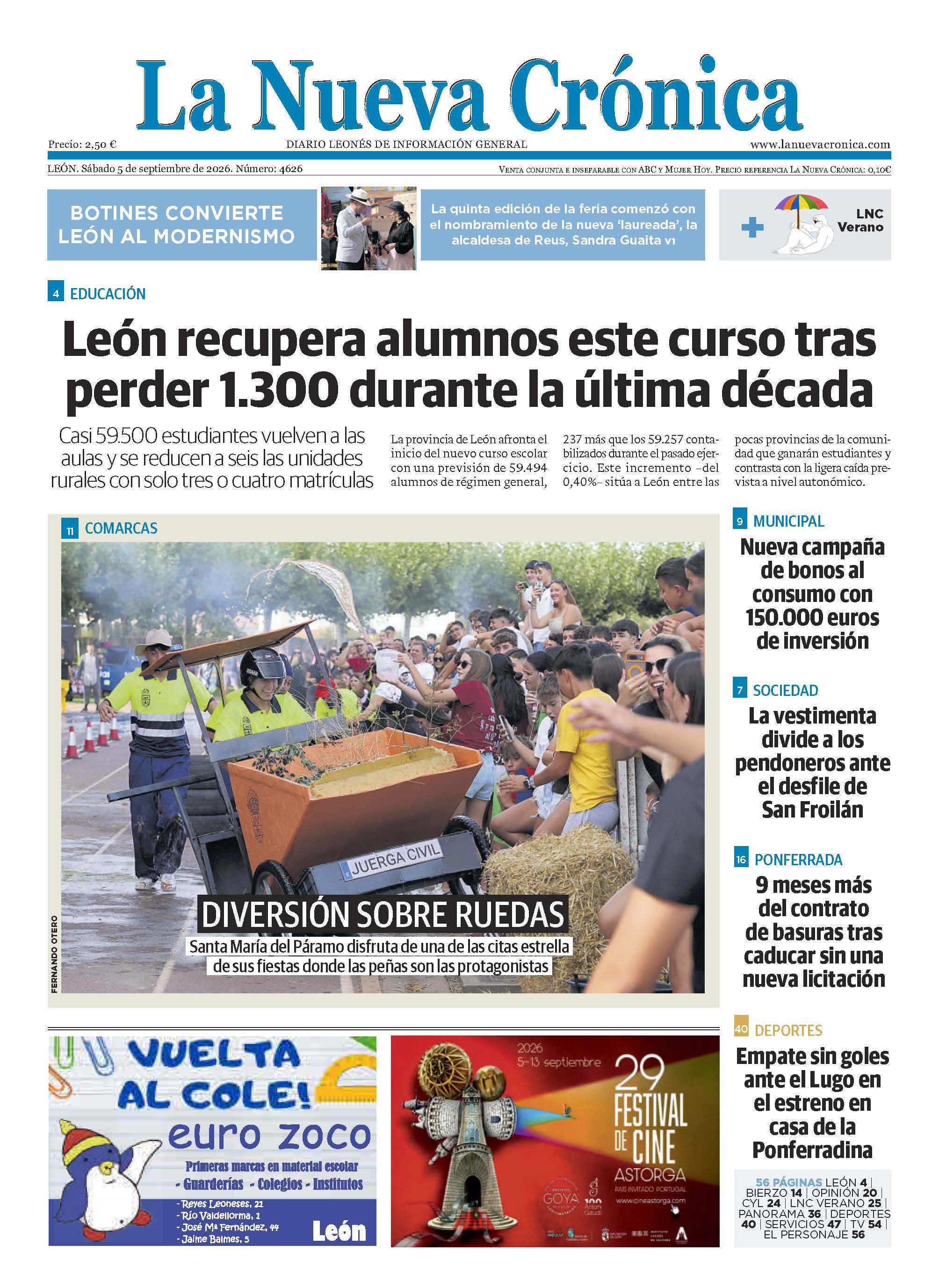 05 09 2026 La Nueva Crónica