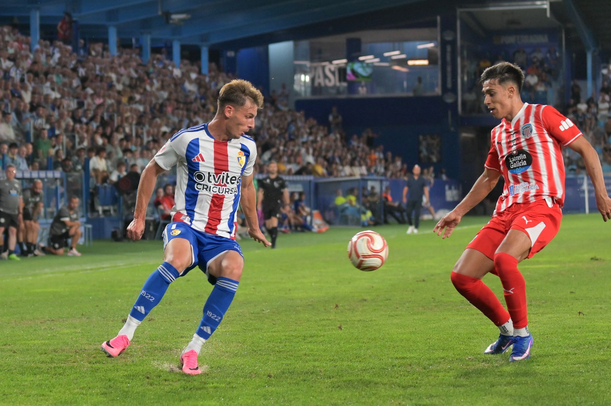La Deportiva no pudo pasar del empate ante el Lugo en el debut del equipo en El Toralín  REPORTAJE GRÁFICO QUINITO (44)